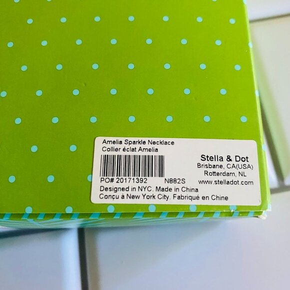 Stella & Dot NIB Amelia Sparkle Necklace - Silver Brand New! - Picture 9 of 10